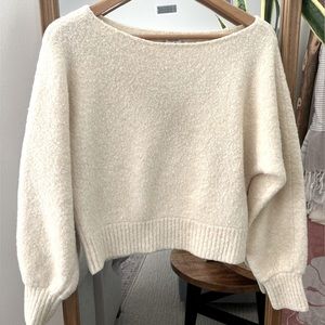 Abercrombie & Fitch Boucle Dolman Sweater XS